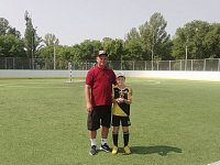 Сегодня на футбольном поле в р. п. Духовницкое состоялась товарищеская встреча по мини-футболу