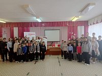 Визит сотрудников Духовницкого краеведческого музея в с. Липовка.