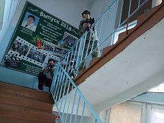 09.12.2025 года с учениками МОУ «СОШ им. Г.И. Марчука р.п. Духовницкое» прошла тренировка посвященная памятной дате «День героев отечества» по спортивному лазертагу