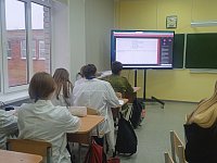 Обучающиеся 10-11 классов МОУ "СОШ им. Г.И.Марчука р.п.Духовницкое Саратовской области" занимаются в медицинском классе СГМУ им.В.И.Разумовского.